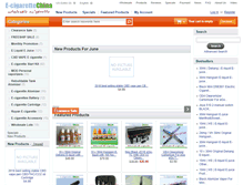 Tablet Screenshot of e-cigarette-china.com